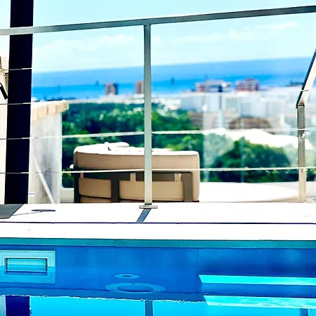 ヴィラ Margarita Ocean View And Private Heated Pool アデヘ